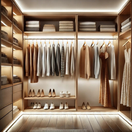 Aluminiowy profil kanał LED nakładany (aluminium) + Klosz - Konfigurator na wymiar