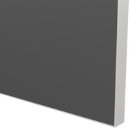 Front szklany w ramie aluminiowej F11 Biała - Konfigurator na wymiar