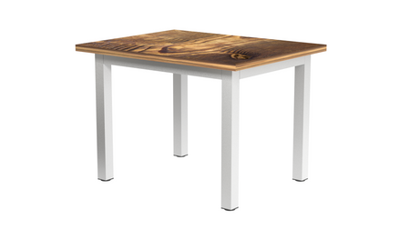 Stelaż Loftowy Premium 60×60 mm – Aluminiowa Podstawa Stołu – Naturalne aluminium – Konfigurator na wymiar