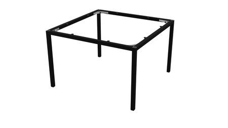 Stelaż Loftowy Standard 30x30 mm – Aluminiowa Podstawa Stołu – Czarny mat – Konfigurator na wymiar
