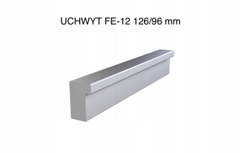 Aluminiowy uchwyt meblowy FE-12 aluminium