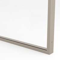 Ramka aluminiowa F6 Szampan - Konfigurator profili do frontów i luster na wymiar