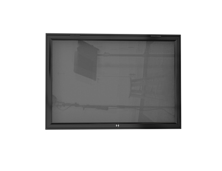 Aluminiowa Zewnętrzna Gablota Tablica Ogłoszeniowa - Kolor Czarny mat - Konfigurator na wymiar