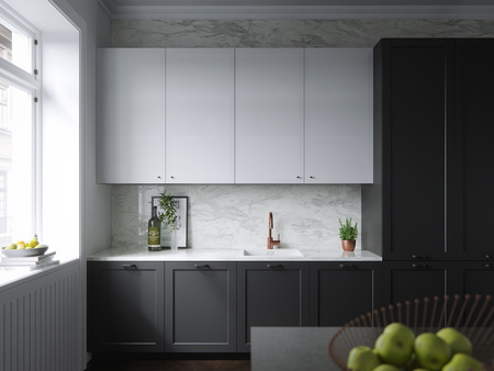 Front szklany w ramie aluminiowej F2 Inox - Konfigurator na wymiar
