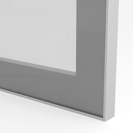 Front szklany w ramie aluminiowej F21 Alu - Konfigurator na wymiar