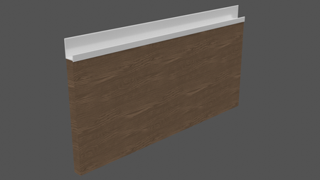 Uchwyt Krawędziowy FE-2 Biały Lakier Proszkowy - Konfigurator uchwytów na dowolny wymiar