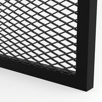 Ramka Aluminiowa F1 z Dekoracyjną Siatką Cięto-ciągnioną 28/14 mm - Konfigurator na wymiar