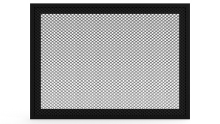 Ramka Aluminiowa F4 z Dekoracyjną Siatką Cięto-ciągnioną 16/8 mm - Konfigurator na wymiar