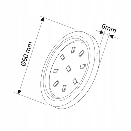 Oprawa meblowa Design Light ORBIT XL