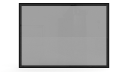 Ramka aluminiowa F10 Czarny mat - Konfigurator profili do frontów i luster na wymiar