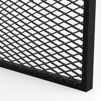 Ramka Aluminiowa F6 z Dekoracyjną Siatką Cięto-ciągnioną 28/14 mm - Konfigurator na wymiar