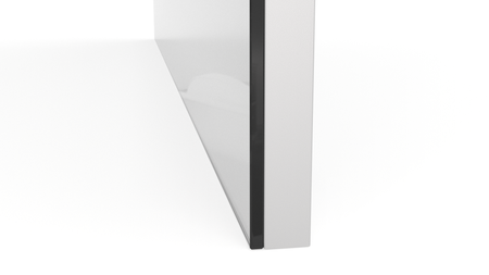 Ramka aluminiowa F2 Alu - Konfigurator profili do frontów i luster na wymiar