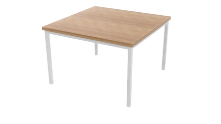 Stelaż Loftowy Standard 30x30 mm – Aluminiowa Podstawa Stołu – Biały – Konfigurator na wymiar