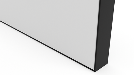 Ramka aluminiowa F11 Czarny mat - Konfigurator profili do frontów i luster na wymiar