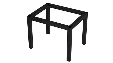 Stelaż Loftowy Premium 60×60 mm – Aluminiowa Podstawa Stołu – Czarny mat – Konfigurator na wymiar