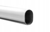 Stalowy drążek meblowy do szaf biały 22x15 mm