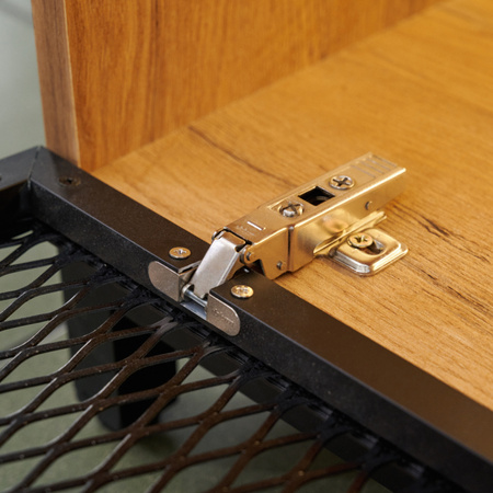 Ramka Aluminiowa F4 z Dekoracyjną Siatką Cięto-ciągnioną 28/14 mm - Konfigurator na wymiar