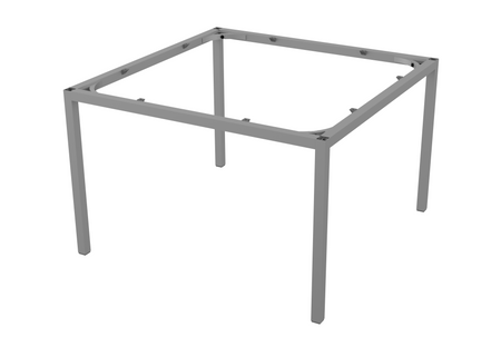 Stelaż Loftowy Standard 30x30 mm – Aluminiowa Podstawa Stołu – Naturalne aluminium – Konfigurator na wymiar