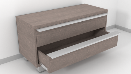 Uchwyt Krawędziowy FE-6 Zaokrąglony Aluminium - Konfigurator uchwytów na dowolny wymiar