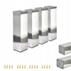 4 x Aluminiowa nóżka stopka meblowa regulowana FEST 40x40 mm - Elektropoler