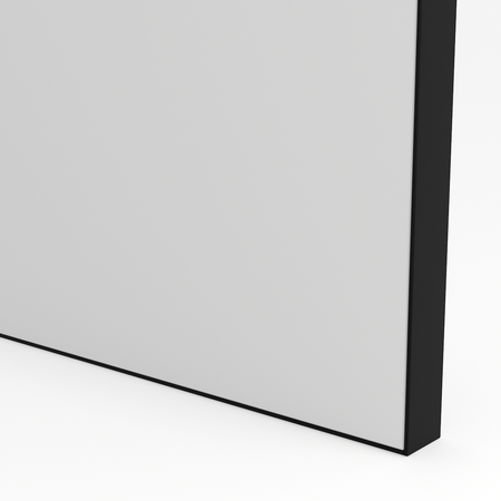 Ramka aluminiowa F11 Czarny mat - Konfigurator profili do frontów i luster na wymiar