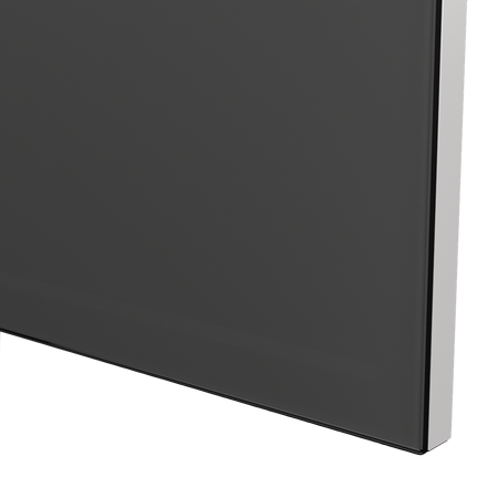 Front szklany w ramie aluminiowej F2 Biała - Konfigurator na wymiar