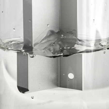 Uchwyt Krawędziowy FE-6 Prosty Aluminium - Konfigurator uchwytów na dowolny wymiar