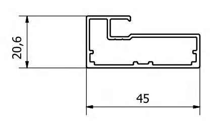 Ramka Aluminiowa F4 z Dekoracyjną Siatką Cięto-ciągnioną 16/8 mm - Konfigurator na wymiar