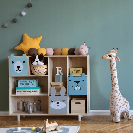 1 x Aluminiowa nóżka stopka meblowa FEST 30x30 mm - Biała