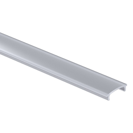 Aluminiowy profil kanał LED kątowy (aluminium) + Klosz - Konfigurator na wymiar