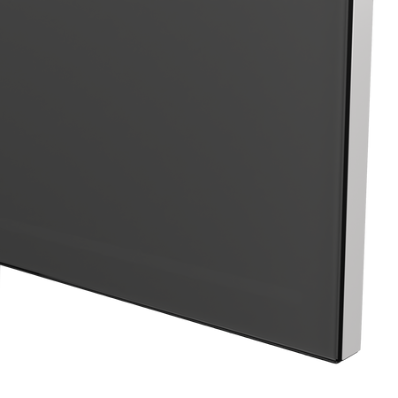 Ramka aluminiowa F2 Biała - Konfigurator profili do frontów i luster na wymiar