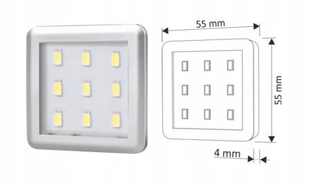 Oprawa meblowa Design Light SQUARE 3