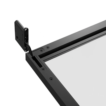 Ramka Aluminiowa F5 z Dekoracyjną Siatką Cięto-ciągnioną 16/8 mm + Zawiasy ukryte - Konfigurator na wymiar