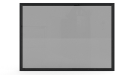 Ramka aluminiowa F10 Szary (RAL 7021) - Konfigurator profili do frontów i luster na wymiar