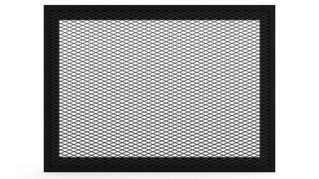 Ramka Aluminiowa F4 z Dekoracyjną Siatką Cięto-ciągnioną 28/14 mm - Konfigurator na wymiar