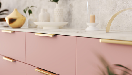 Uchwyt Krawędziowy FE-6 Zaokrąglony Surowe Aluminium - Konfigurator uchwytów na dowolny wymiar