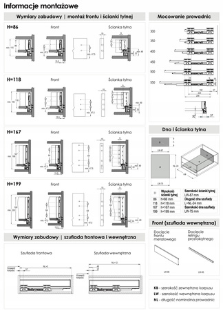 Szuflada Rejs Ultra Box - biała