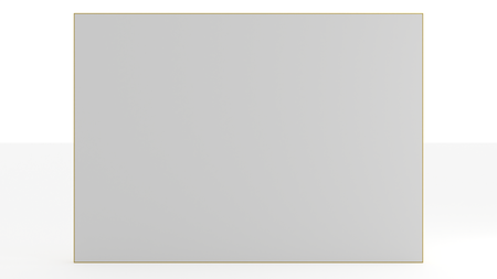 Ramka aluminiowa F11 Złoty mat szczotkowany - Konfigurator profili do frontów i luster na wymiar