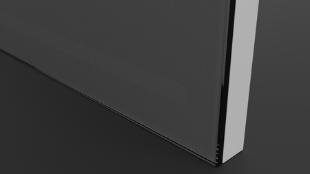 Ramka aluminiowa F2 Biała - Konfigurator profili do frontów i luster na wymiar