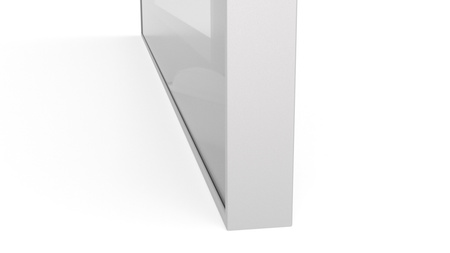 Front szklany w ramie aluminiowej F21 Alu - Konfigurator na wymiar