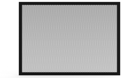 Ramka Aluminiowa F1 z Dekoracyjną Siatką Cięto-ciągnioną 16/8 mm - Konfigurator na wymiar