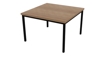 Stelaż Loftowy Standard 30x30 mm – Aluminiowa Podstawa Stołu – Czarny mat – Konfigurator na wymiar