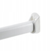 Stalowy drążek meblowy do szaf biały 22x15 mm