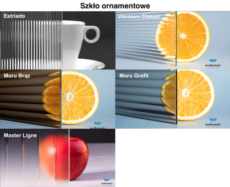 Front szklany w ramie aluminiowej F21 Alu - Konfigurator na wymiar