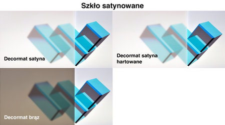 Front szklany w ramie aluminiowej F21 Czarny mat - Konfigurator na wymiar