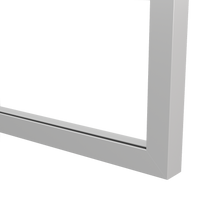 Ramka aluminiowa F1 Biała - Konfigurator profili do frontów i luster na wymiar