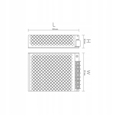 Zasilacz LED Standard Plus Wentylowany