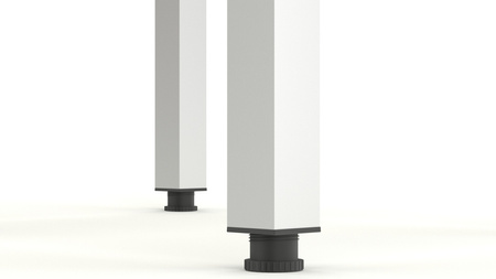 Stelaż Loftowy Premium 60×60 mm – Aluminiowa Podstawa Stołu – Czarny mat – Konfigurator na wymiar