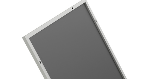 Lustro w aluminiowej ramie F11 Złoty mat szczotkowany - Konfigurator na wymiar