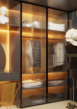 Ramka aluminiowa F1 Szampan - Konfigurator profili do frontów i luster na wymiar